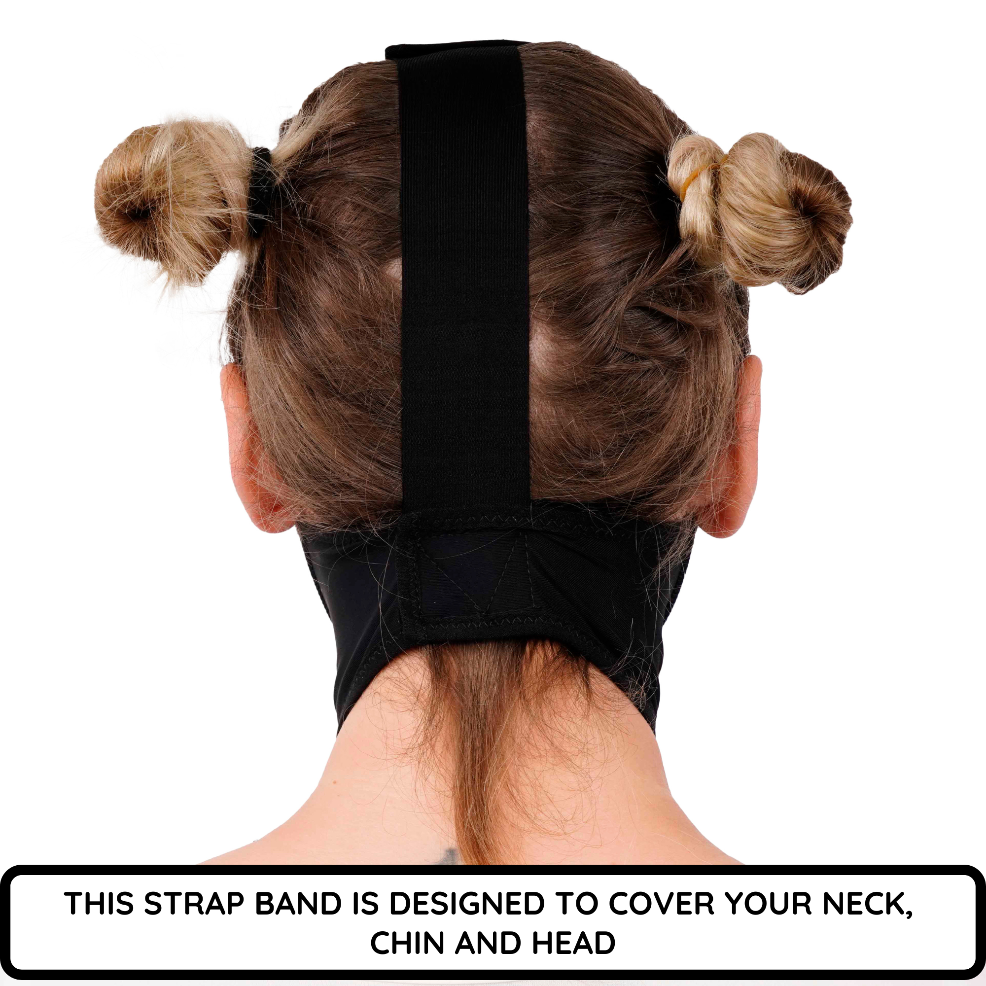 Chin Compression Garment After Liposuction Surgery, Neck Cover Strap Bandage