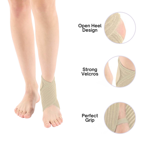 Ankle Strap (Eight Bandage) - Beige