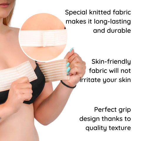 Breast Implant Stabilizer Band - Beige