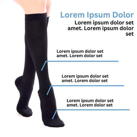 Travel Compression Socks (Opaque)